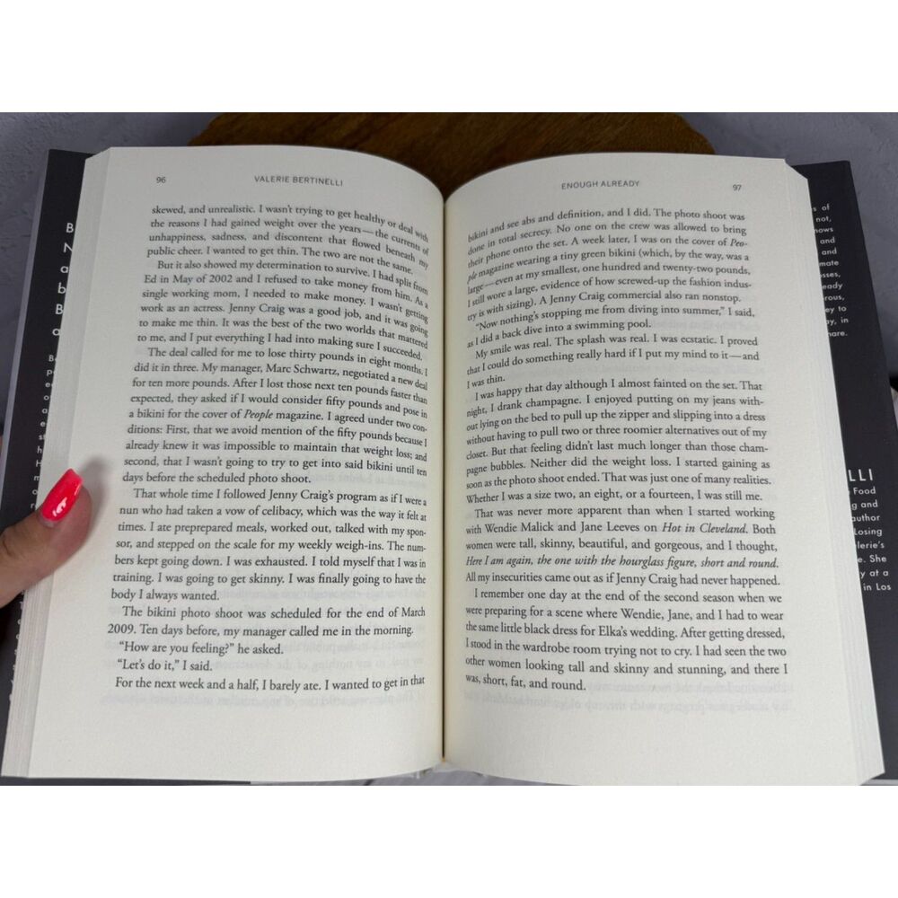 Enough Already by Valerie Bertinelli Hardcover (used in great condition) - Picture 5 of 5